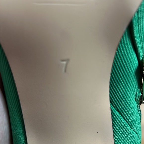 Vivianly Green Sock Boot Pointy Toe Size:7 NWOB - Picture 5 of 6